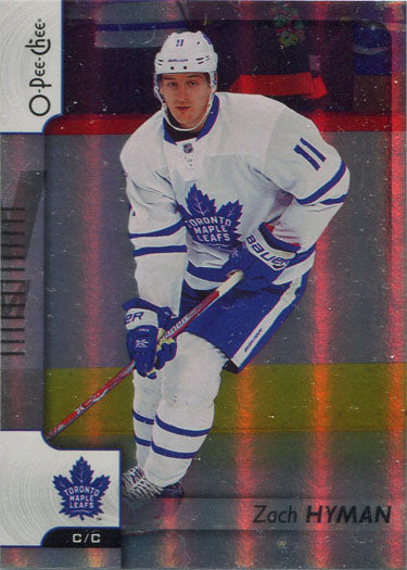 O-Pee-Chee Hockey 2017-18 Rainbow Parallel Base Card 188 Zach Hyman