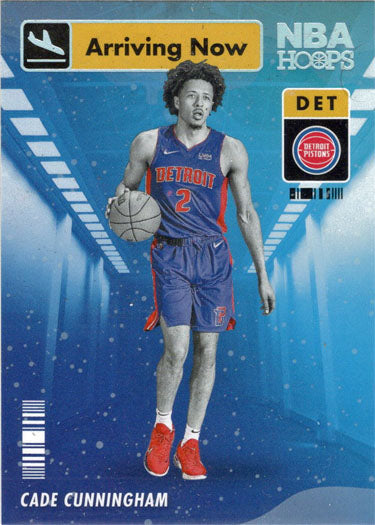 Panini Hoops Basketball 2021-22 Arriving Now Insert Card 1 Cade Cunningham