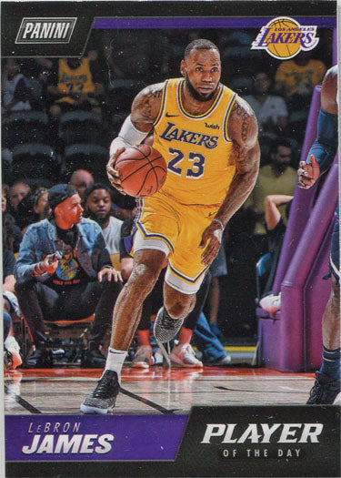 Panini Player of the Day 2018-19 Base Card 1 LeBron James