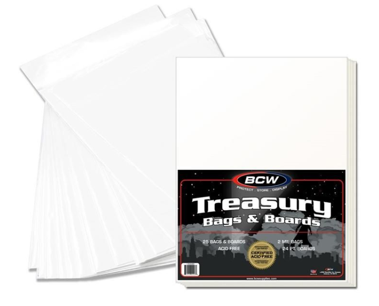 Premade Treasury Bag and Board