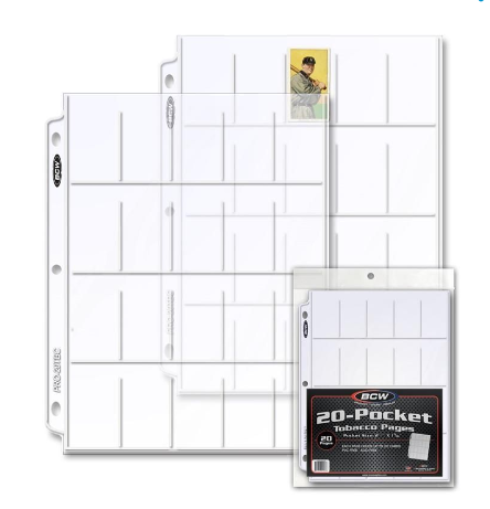 Pro 20-Pocket Tobacco Page