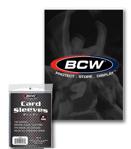 BCW 100 Standard Card Sleeves BCW 100 Standard Card Sleeves