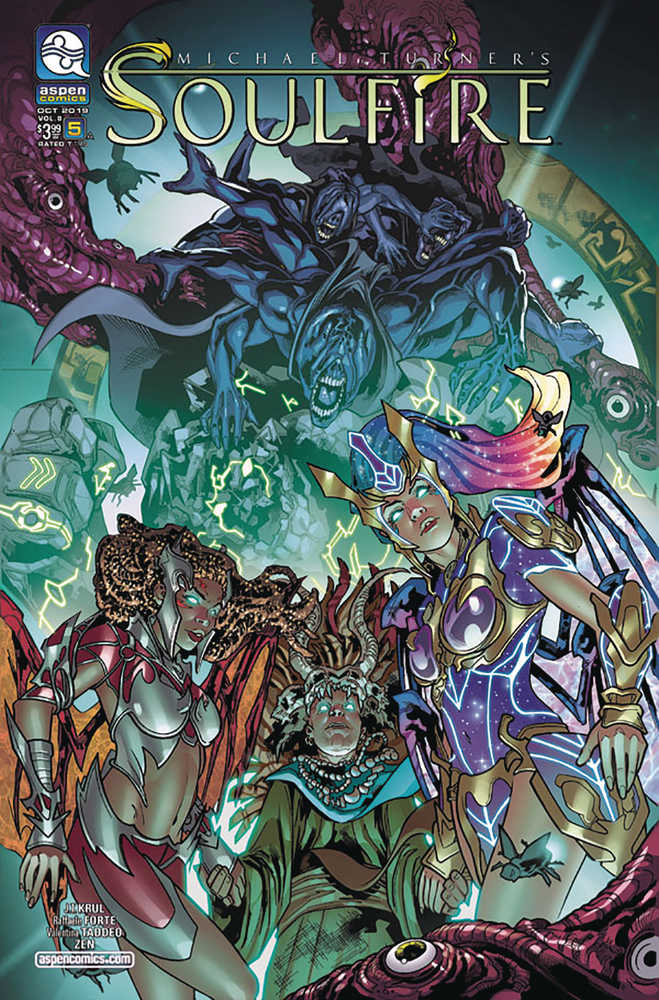 Soulfire Volume 8 #5 Cover A Forte