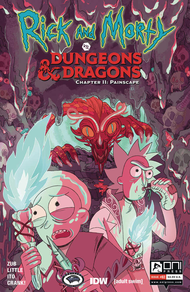 Rick & Morty vs D&D II Painscape #2 Cover B Goux (Mature)