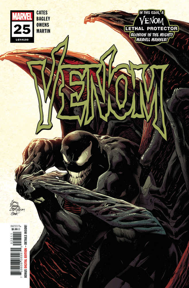 Venom #25 CGC 9.8 Signed by Donny Cates & Ryan Stegman