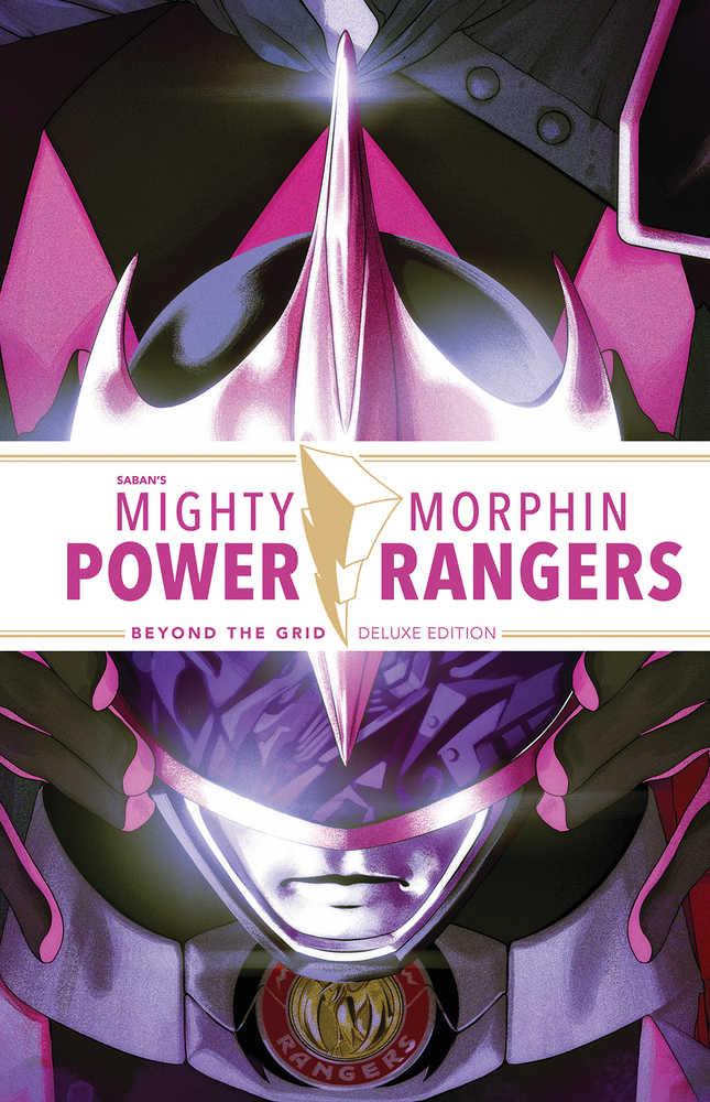 Mighty Morphin Power Rangers Beyond The Grid Deluxe Edition Hardcover Used