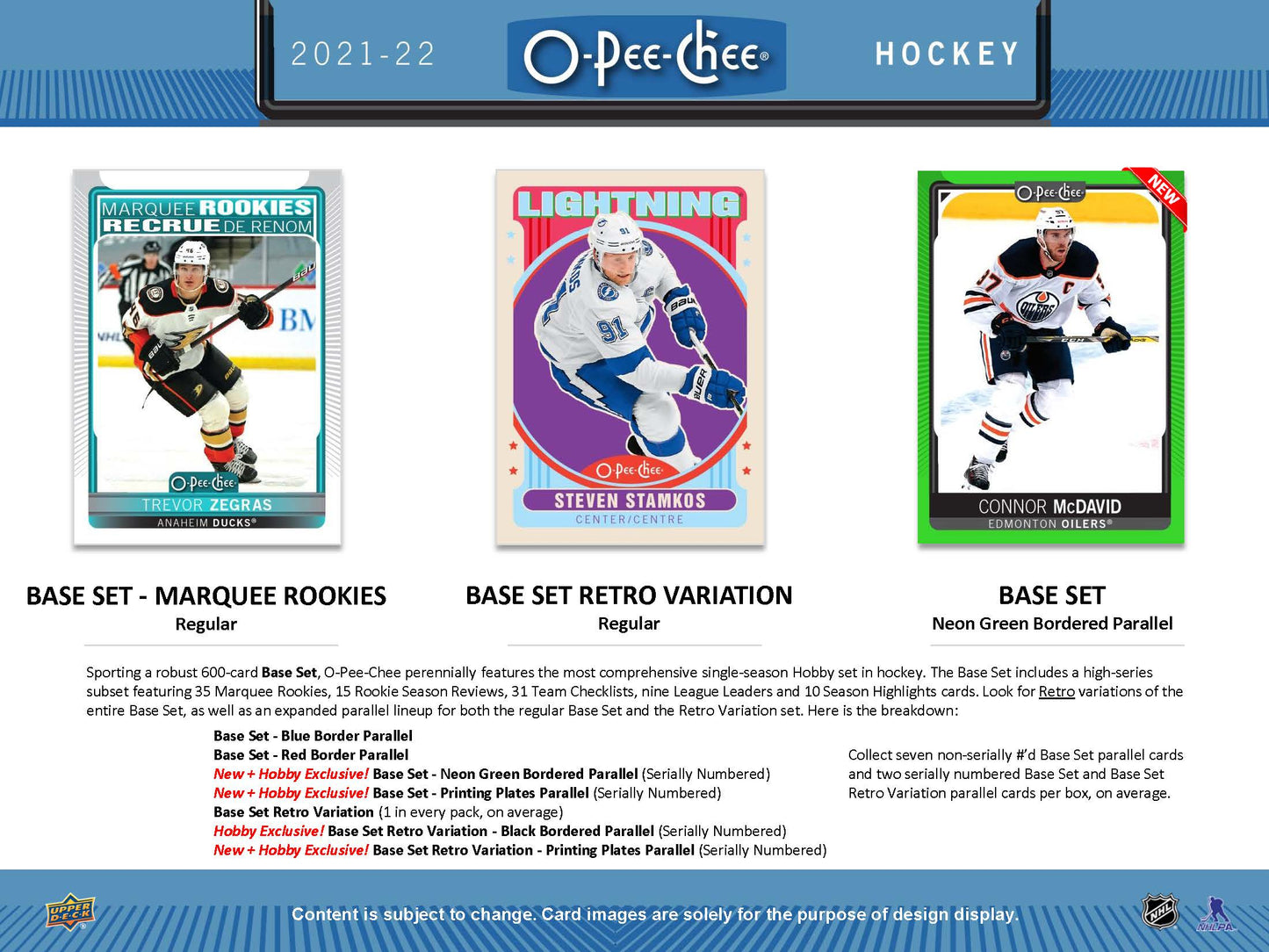 2021-22 Upper Deck O-Pee-Chee Hockey Sealed Hobby Box