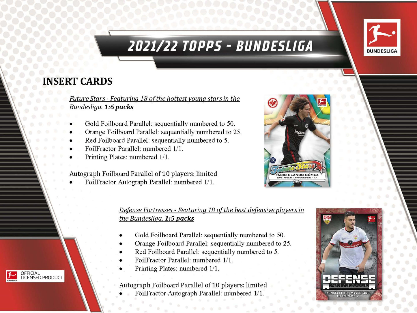 Topps 2021-22 Bundesliga Soccer Hobby Box
