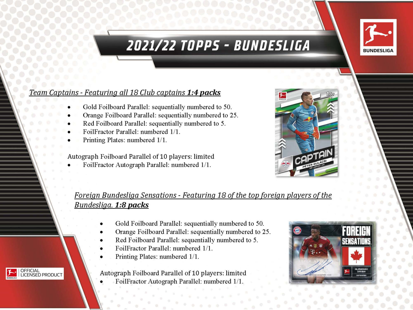 Topps 2021-22 Bundesliga Soccer Hobby Box