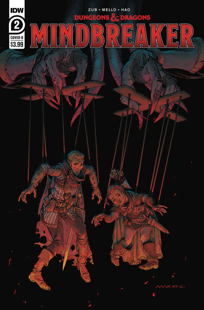 Dungeons & Dragons Mindbreaker #2 (Of 5) Cover B Davenport