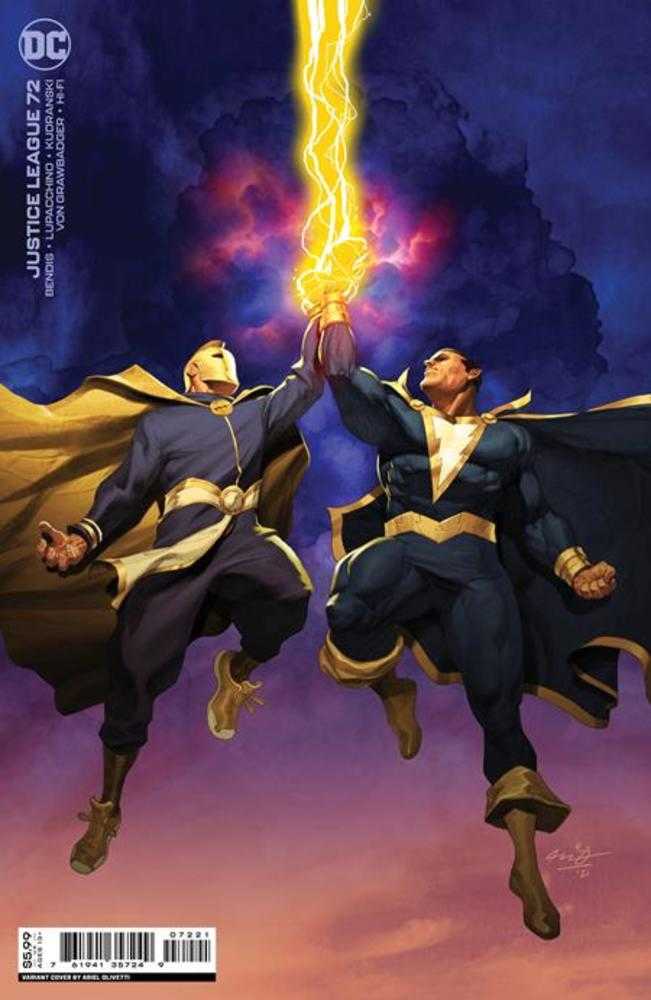 Justice League #72 Cover B Ariel Olivetti Card Stock Variant