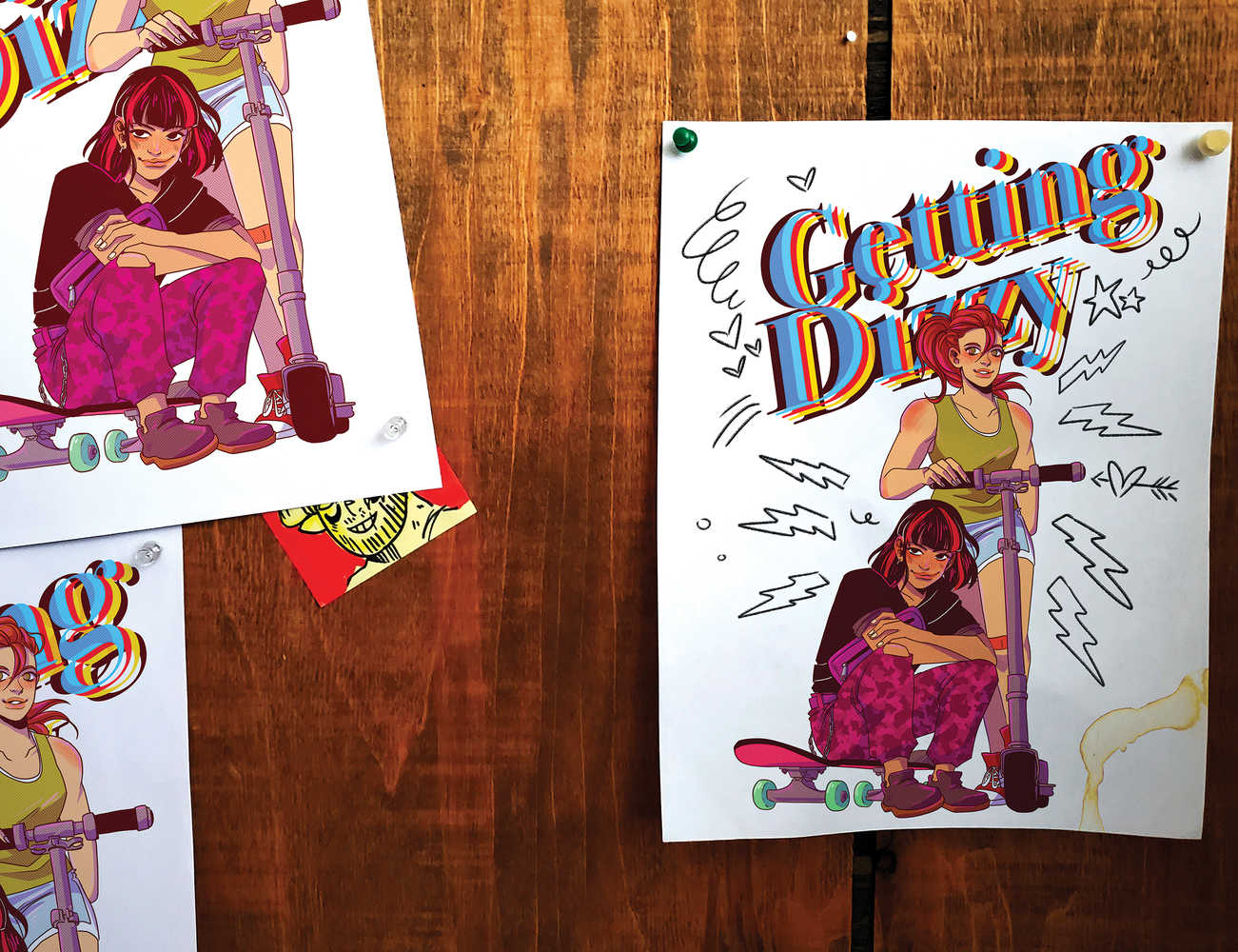 Getting Dizzy #3 (Of 4) Cover B Mcgee