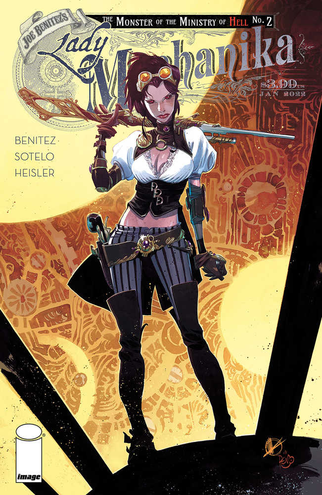 Lady Mechanika Monster Of Ministry #2 (Of 4) Cover B Scalera &