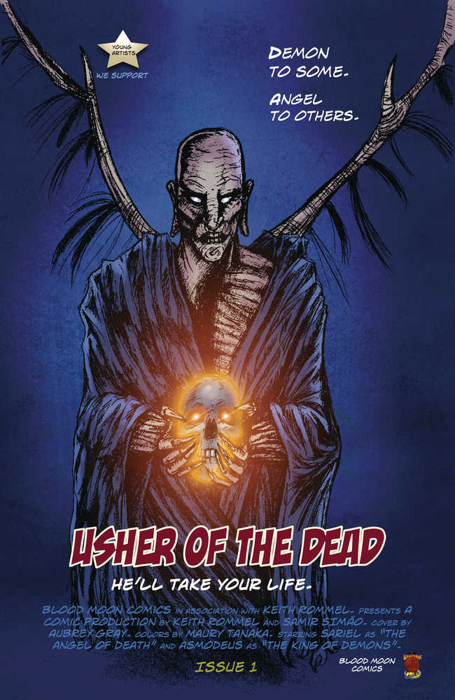 Usher Of The Dead #1 Cover B Gray Homage Variant (Mature)
