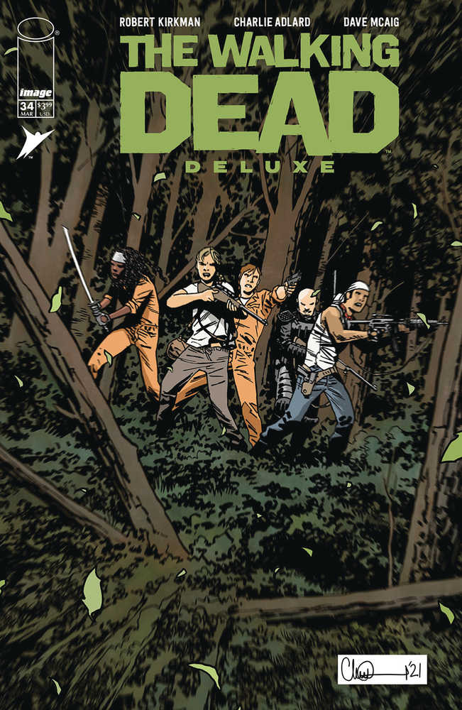 Walking Dead Deluxe #34 Cover D Adlard (Mature)