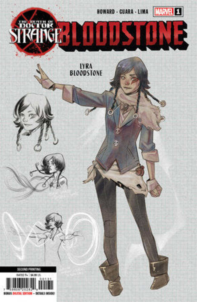 Death Of Doctor Strange Bloodstone #1 2ND Printing Guara Variant