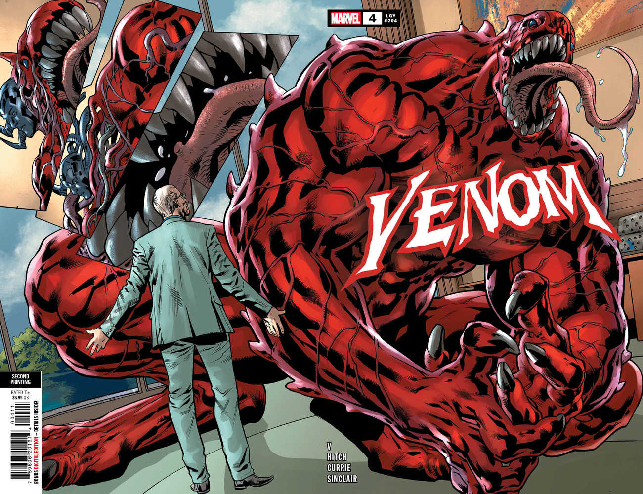 Venom #4 2ND Printing Hitch Variant