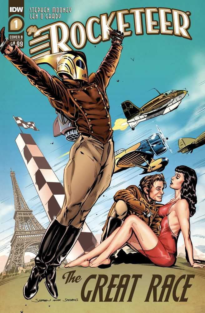 Rocketeer The Great Race #1 (Of 4) Cover B Stephen Mooney