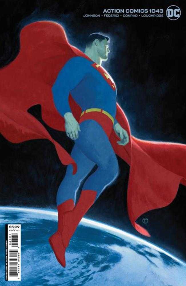 ACTION COMICS #1043 CVR B TEDESCO CARD STOCK VAR