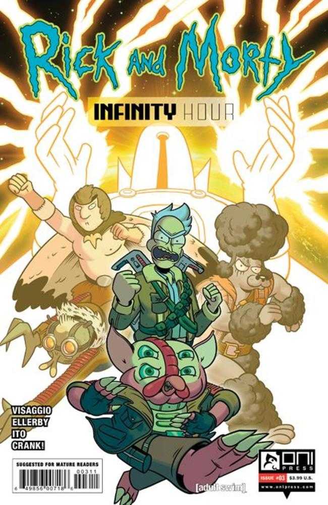Rick And Morty Infinity Hour #3 (Of 4) Cover A Marc Ellerby