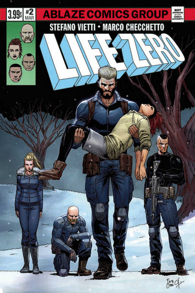 Life Zero #4 Cover D Casas Parody (Mature)
