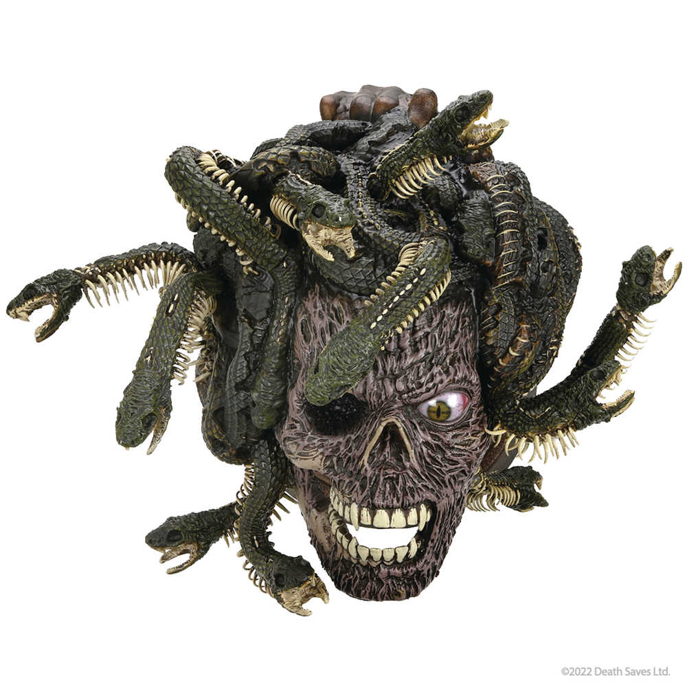 Death Saves Medusa Head Trophy Foam Rubber Latex Model