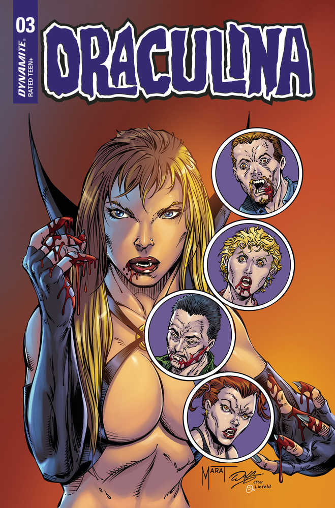 Draculina #3 Cover K Foc Liefeld Homage Mychaels