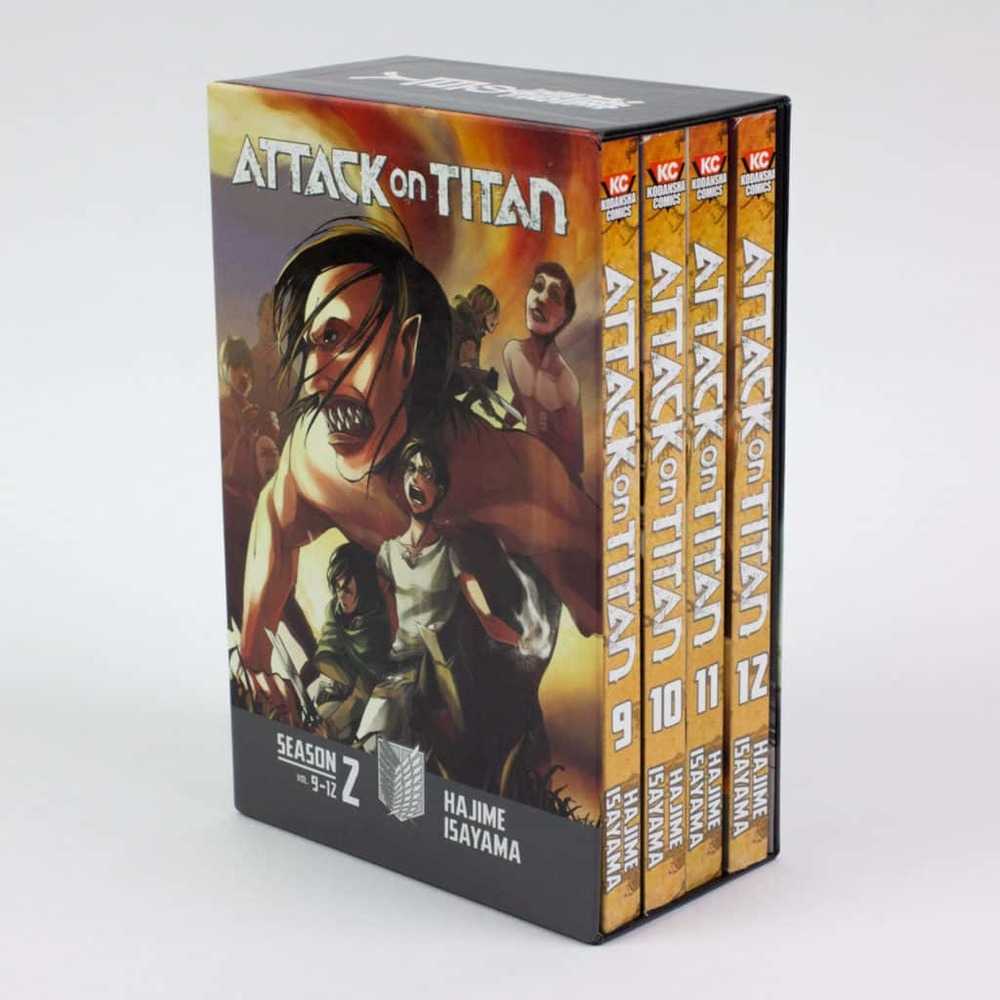 Attack on Titan Season 2 Manga Box Set [Book]