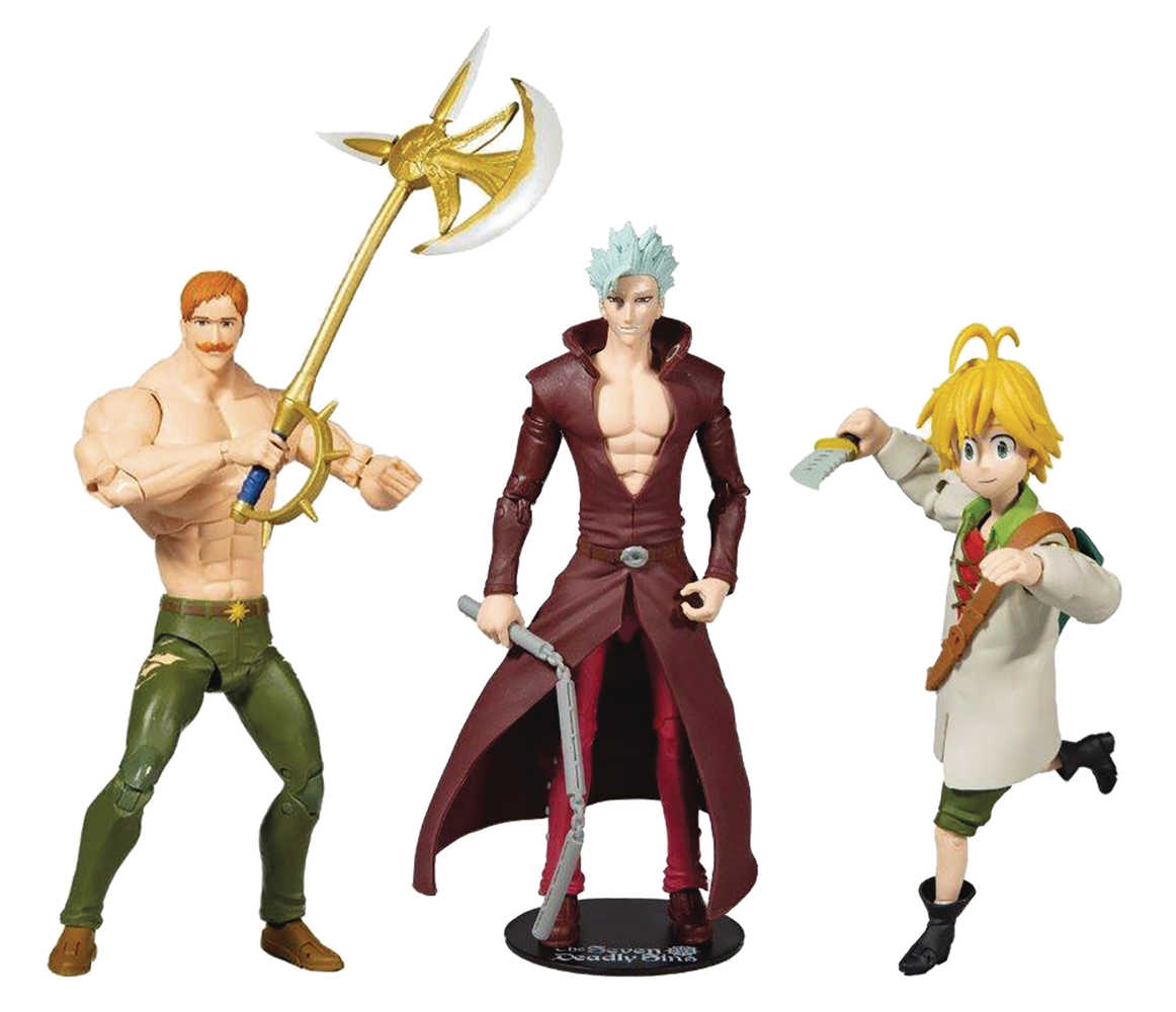Seven Deadly Sins 7in Wv1 Action Figure Assortment