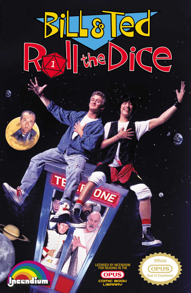 Bill & Ted Roll Dice #3 Cover C 5 Copy Variant Edition Video Game Homage