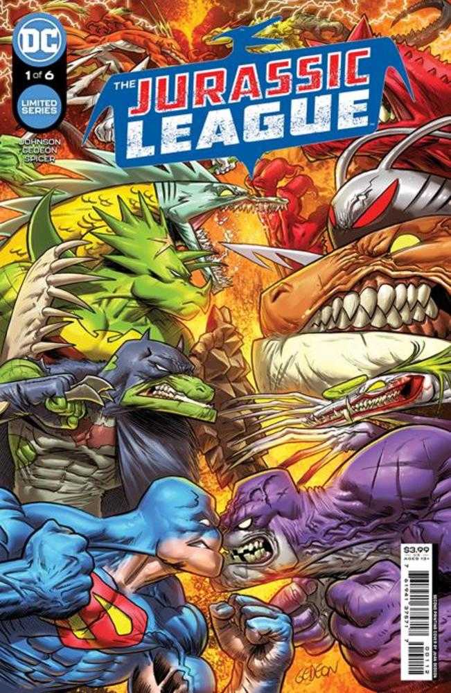 Jurassic League #1 Second Printing Cover A Juan Gedeon