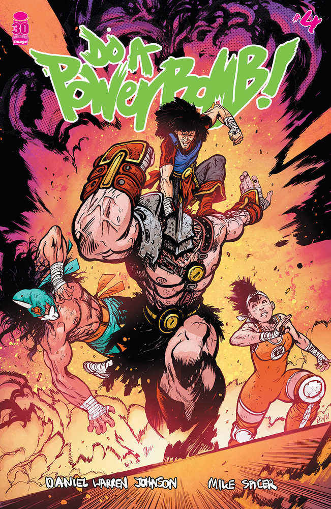 Do A Powerbomb #4 (Of 7) Cover A Johnson & Spicer