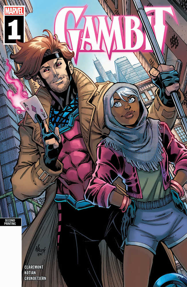 Gambit #1 (Of 5) 2ND Printing Nauck Variant