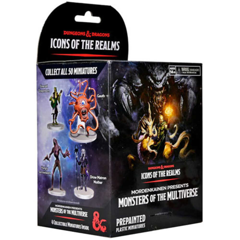 Dungeons And Dragons: Icons Of The Realms Miniatures Booster Brick - Mordenkainen Presents Monsters Of The Multiverse Brick