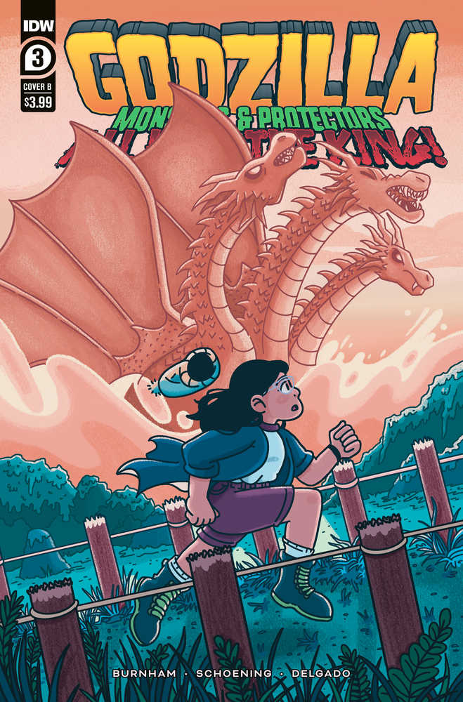 Godzilla Monsters & Protectors All Hail King #3 Cover B Bell
