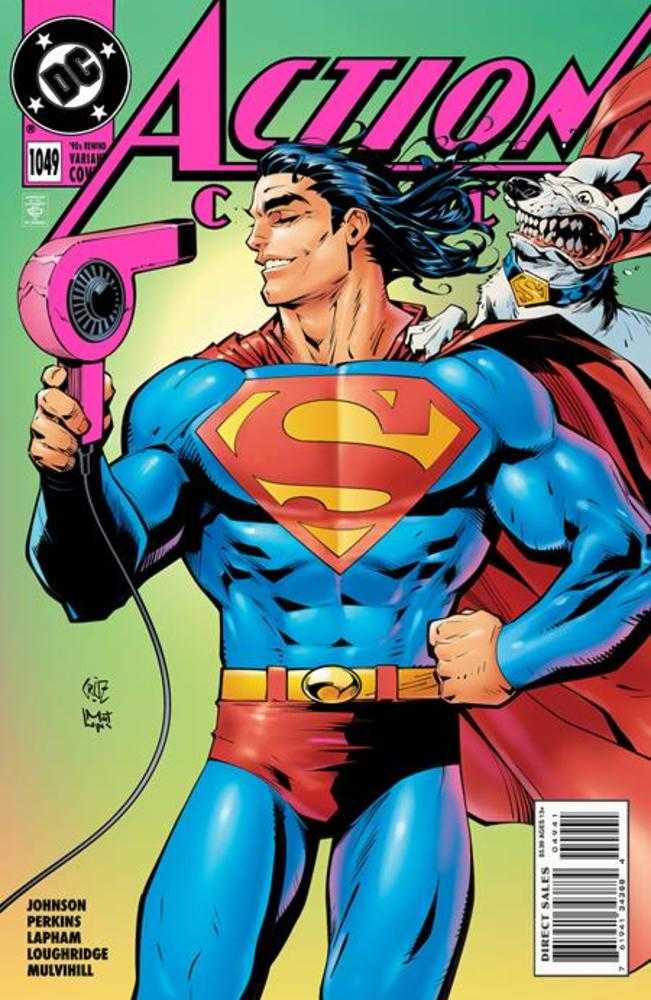 ACTION COMICS #1049 CVR C CRUZ 90S CVR (KAL-EL RETURNS)