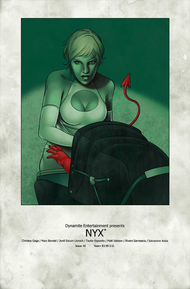 NYX #10 Cover J Foc Sarraseca Original