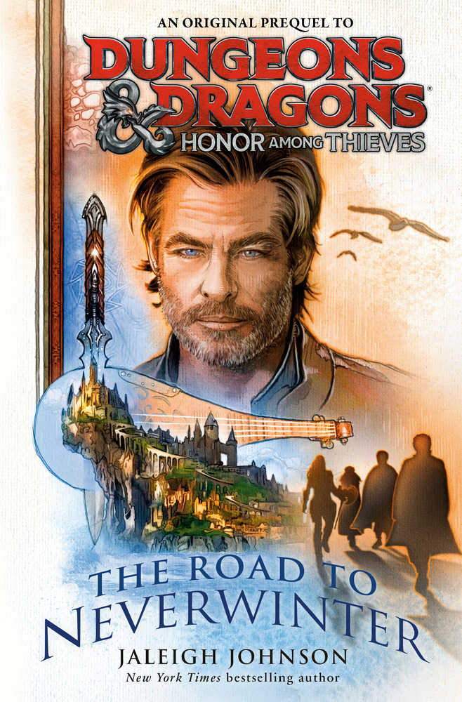 D&D Honor Among Thieves Hardcover Novel Road To Neverwinter