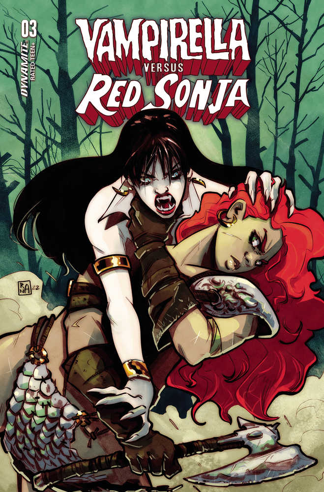 Vampirella vs Red Sonja #3 Cover L Foc Ranaldi Original