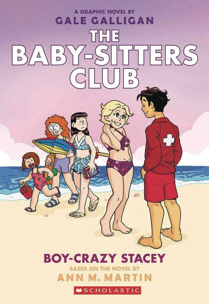 Baby Sitters Club Fc Edition Graphic Novel Volume 07 Boy-Crazy Stacey New Printing (