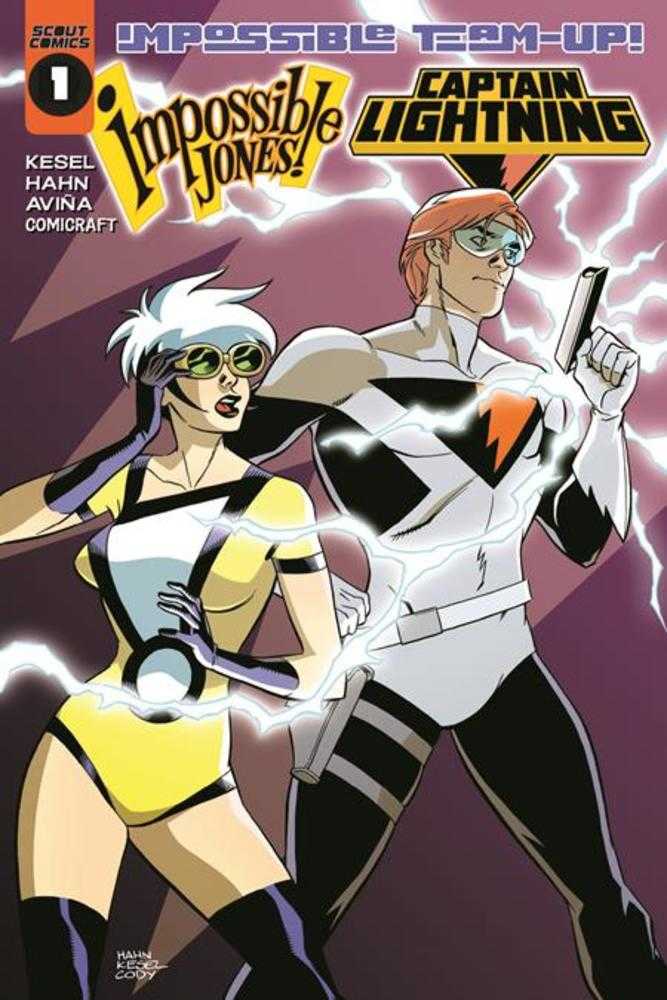 Impossible Team Up (One Shot) Impossible Jones And Captain Lightning Cover A David Hahn