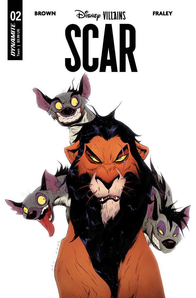 Disney Villains Scar #2 Cover Q Foc Lee