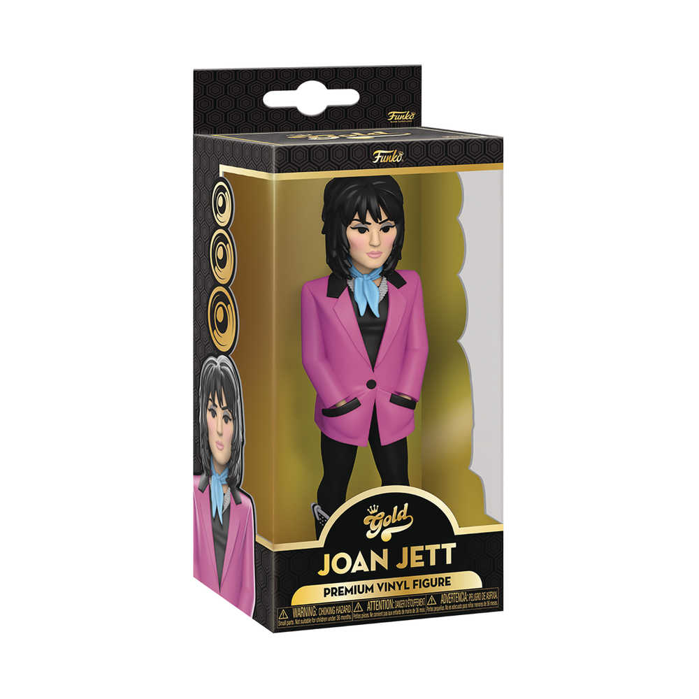 Vinyl Gold Joan Jett 5in Vinyl Figure