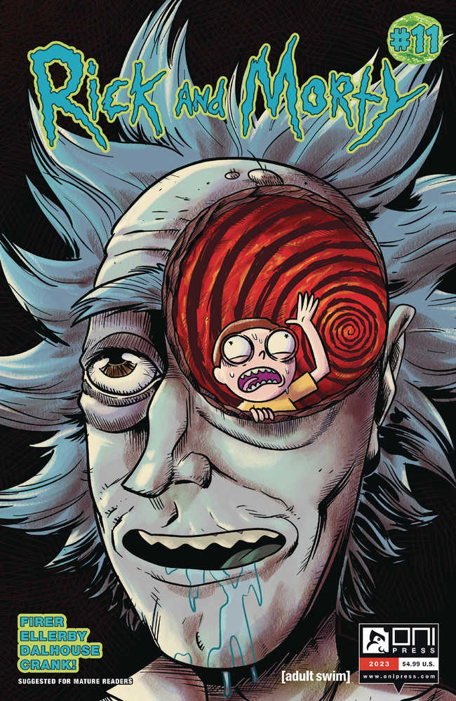 Rick And Morty #11 Cover B Stresing Manga Variant (Mature)