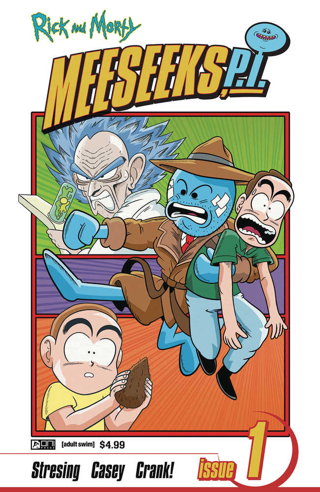 Rick And Morty Meeseeks Pi #1 Cover B Ellerby Manga Variant (Mature)