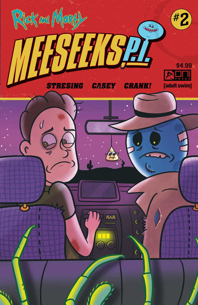 Rick And Morty Meeseeks Pi #2 Cover B Allant Manga Variant (Mature)