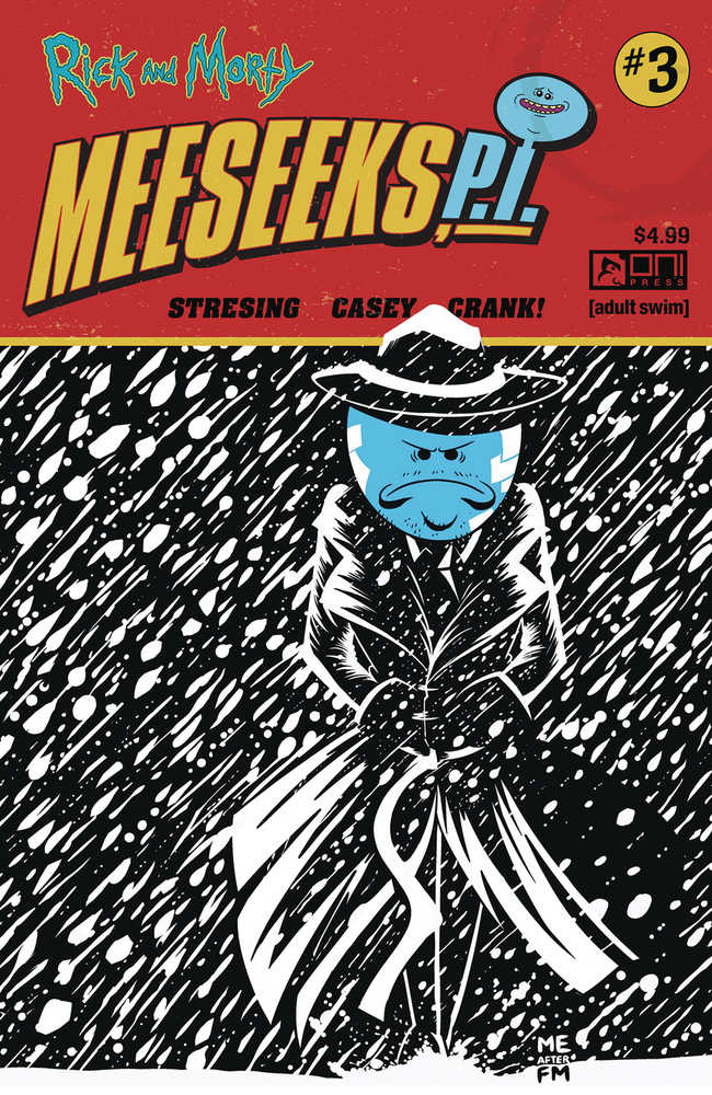 Rick And Morty Meeseeks Pi #3 (Of 4) Cover B Marc Ellerby Variant (Mature)