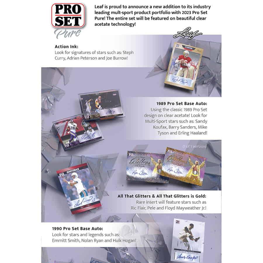 Leaf 2023 Pro Set Pure Hobby Box