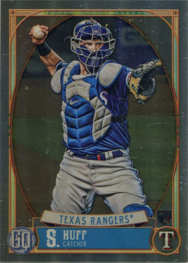 Topps Gypsy Queen Baseball 2021 Chrome Boxtopper Card 248 Sam Huff