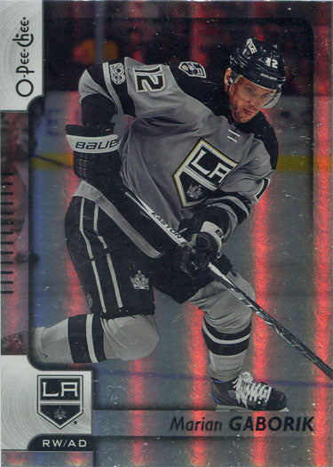 O-Pee-Chee Hockey 2017-18 Rainbow Parallel Base Card 24 Marian Gaborik